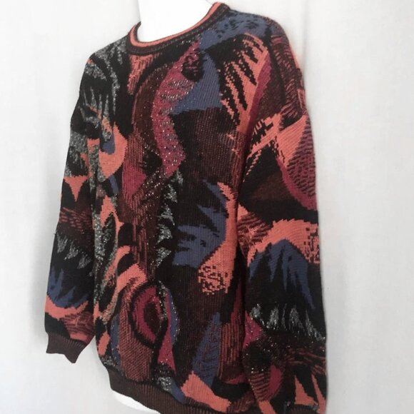 St. Croix Shop Vintage Sweater Wool Blend Men's Large - Picture 4 of 10